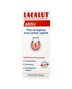 LACALUT AKTIV Płyn do higieny jamy ustnej - 300 ml