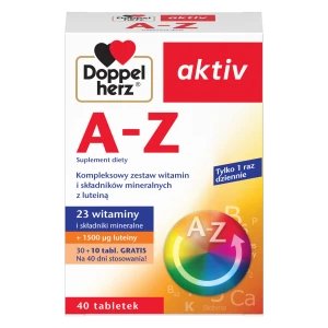 Doppelherz Aktiv A-Z, tabletki, 40 sztuk