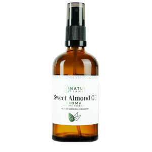 Natur Planet Sweet Almond Oli Aroma Olej ze słodkich migdałów z zieloną herbatą, 100 ml