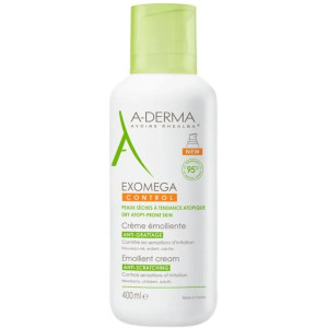 A-Derma Exomega Control, regenerujący krem emolient na noc, 400 ml