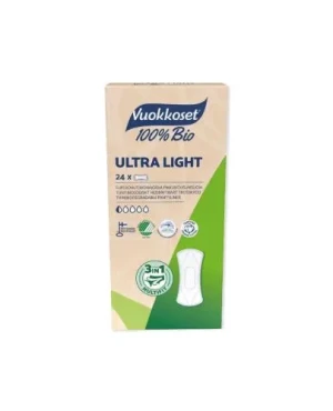 Vuokkoset Bio Wkładki Light 24 sztuki