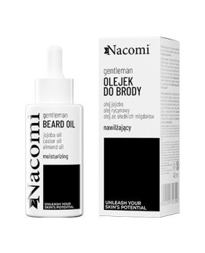 Nacomi Gentleman Olejek do brody i zarostu, 40 ml