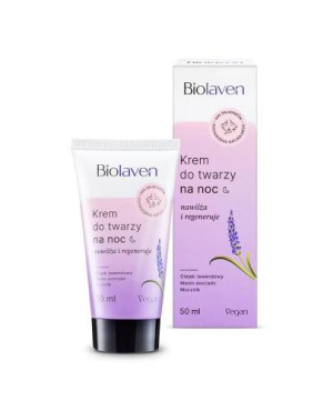 BIOLAVEN ORGANIC Krem do twarzy na noc - 50 ml