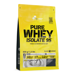 Olimp, Pure Whey Isolate 95, proszek, smak truskawkowy, 600 g
