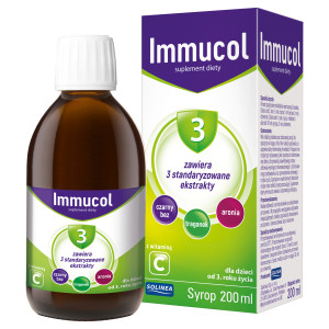 Immucol 3 Syrop dla dzieci od 3. roku życia, 200 ml