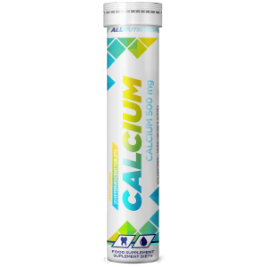 Allnutrition, Calcium Lemon, tabletki musujące, 20 sztuk
