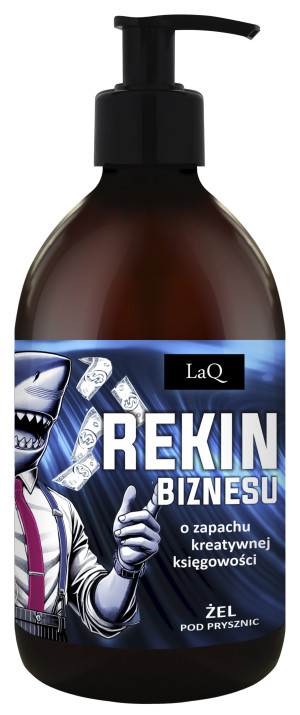 LaQ, żel pod prysznic Rekin Biznesu Premium, 500 ml