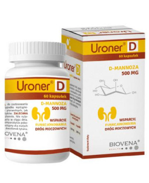 Uroner D, kapsułki, 60 sztuk