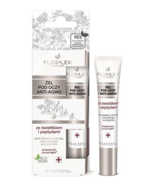 FLOS-LEK ANTI-AGING Żel pod oczy - 15 ml