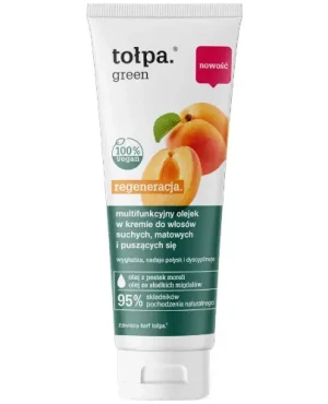 Tołpa Green Regeneracja multifunkcyjny olejek w kremie do włosów suchych matowych i puszących się 125 ml