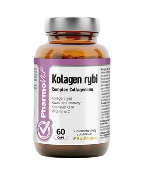 PharmoVit Kolagen rybi Complex Collagenium, kapsułki, 60 sztuk