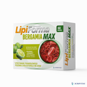 Lipiforma Bergamia Max, kapsułki, 60 sztuk