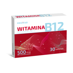 MediFar, Witamina B12 Metylo, tabletki, 60 sztuk