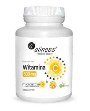 ALINESS Witamina C 500 mg - 100 kaps. - cena, opinie, właściwości