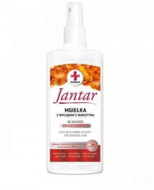 IDEEPHARM MEDICA JANTAR Mgiełka z wyciągiem z bursztynu do włosów zniszczonych - 200 ml