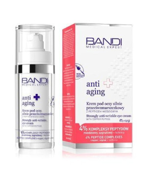 BANDI Medical Expert anti aging Krem pod oczy silnie przeciwzmarszkowy z peptydem miedziowym 30 ml