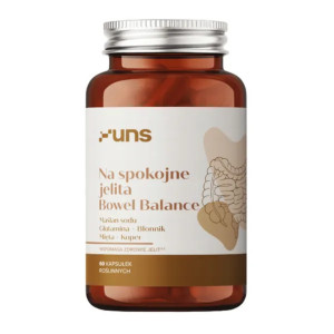 UNS Na Spokojne Jelita Bowel Balance, kapsułki, 60 sztuk
