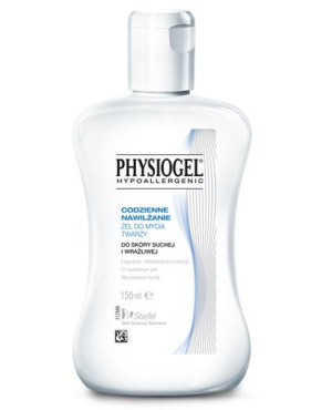 Physiogel Żel do mycia twarzy do skóry suchej i wrażliwej, 150 ml