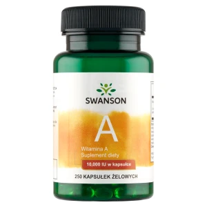 SWANSON Witamina A - 250 kaps.