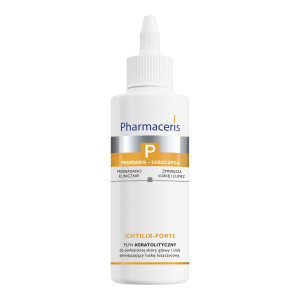 PHARMACERIS P ICHTILIX-FORTE Płyn keratolityczny do owłosionej skóry głowy i ciała - 125 ml