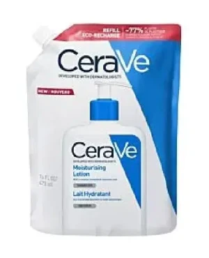 CeraVe, Nawilżająca emulsja do twarzy i ciała, opakowanie refillowe, 473 ml