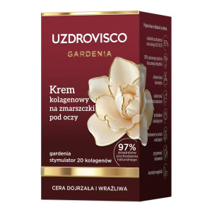 Uzdrovisco Gardenia Krem kolagenowy na zmarszczki pod oczy, 15 ml