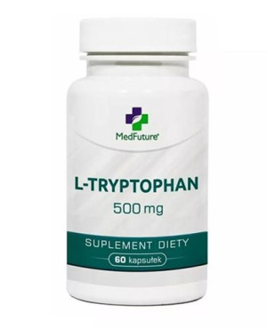 MedFuture L-Tryptophan 500 mg, 60 kaps. cena, opinie, właściwości