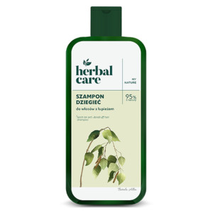 Herbal Care Szampon do włosów z łupieżem Dziegieć, 330 ml
