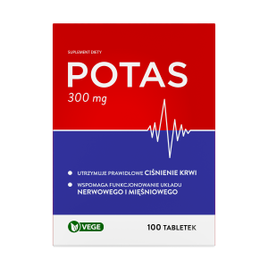 Potas, tabletki, 100 sztuk