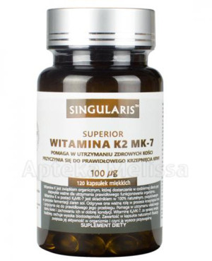 SINGULARIS SUPERIOR WITAMINA K2 MK-7 - 120 kaps.
