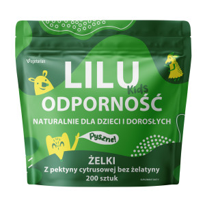 Lilu Kids Odporność Żelki dla dzieci i dorosłych, 200 sztuk