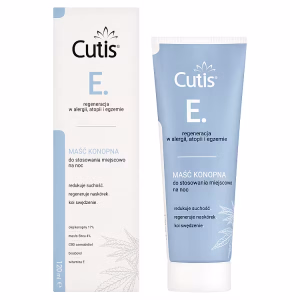 Cutis E-EGZEMA maść konopna 17% + CBD do skóry alergicznej i atopowej, 120 ml