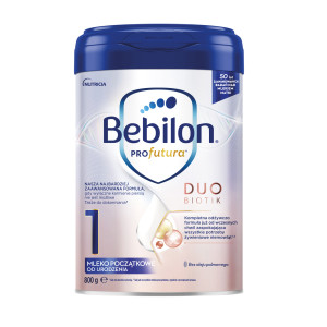 Bebilon PROfutura DUOBIOTIK 1 Mleko początkowe od urodzenia, proszek, 800 g