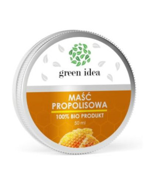 Green Idea Maść propolisowa 100% Bio, 50 ml
