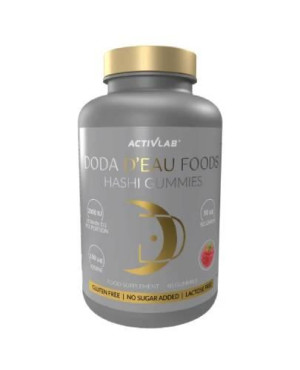 ActivLab Pharma, DODA D EAU FOODS Hashi Gummies smak malina, żelki, 60 sztuk