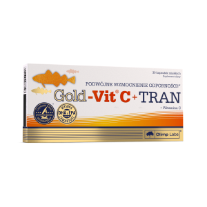 Olimp, Gold - Vit C + Tran, 30 kapsułek