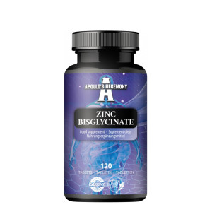 Apollo's Hegemony, Zinc Bisglycinate, tabletki, 120 sztuk