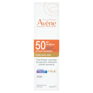 Avene, Fluid anti-age wysoka ochrona SPF 50, 40 ml