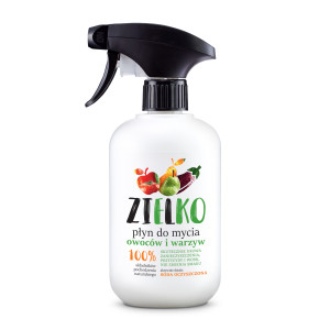 Zielko, Płyn do mycia owoców i warzyw, 500 ml
