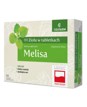 Colfarm Melisa, tabletki, 90 sztuk