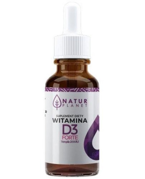 Natur Planet Witamina D3 Forte 2000 UI, 30 ml