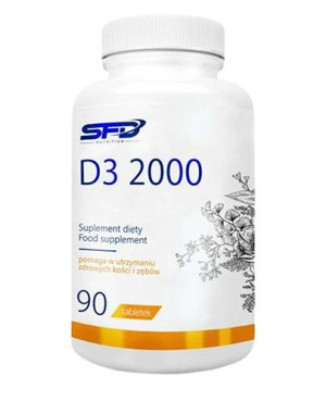 SFD D3 2000, 90 tabl., cena, opinie, dawkowanie
