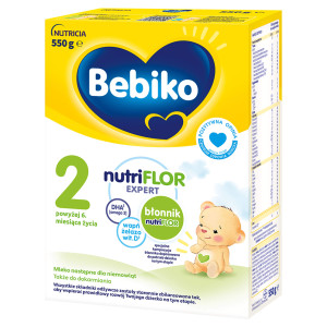 Bebiko 2 Nutriflor Expert, mleko następne dla niemowląt powyżej 6. miesiąca życia, 600 g