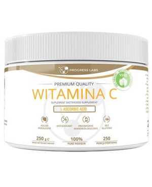 Progress Labs Witamina C - 250 g - cena, opinie, właściwości