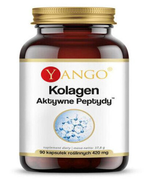 Yango, Kolagen Aktywne Peptydy, kapsułki, 90 sztuk