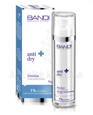 BANDI Medical Expert anti dry, Emulsja silnie nawilżająca, 50 ml