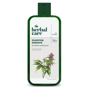 Herbal Care Szampon do włosów osłabionych Konopie, 330 ml
