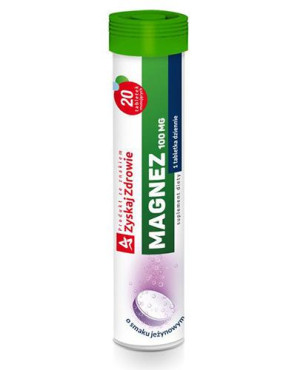 ZYSKAJ ZDROWIE Magnez 100 mg - 20 tabl.