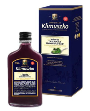 Zioła Ojca Klimuszko Nalewka wspierająca wyciszenie i prawidłowy sen, 200 ml