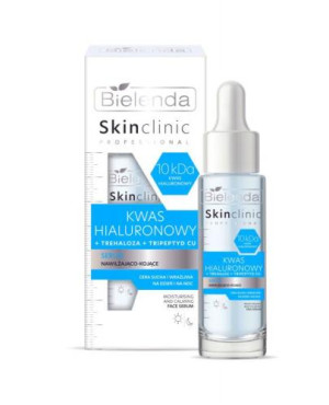 Bielenda Skin Clinic Professional Kwas hialuronowy, serum nawilżająco-kojące, 30 ml